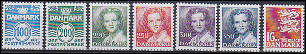 Danmark AFA 771 - 77<br>Postfrisk